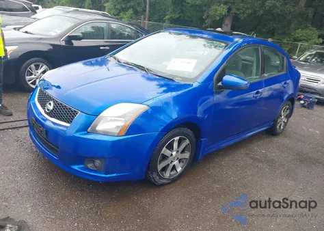 2012 Nissan Sentra 2.0 Sr из США, поврежденный, VIN 3N1AB6AP3CL673582